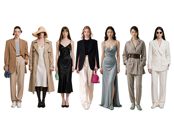 Urban Drape · Satin Commute Edit | Apparel Design 